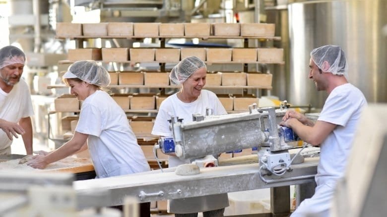 Food processing plants