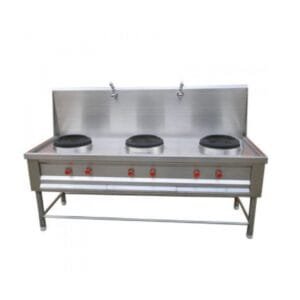Three-Burner-Chinese-Gas-Range