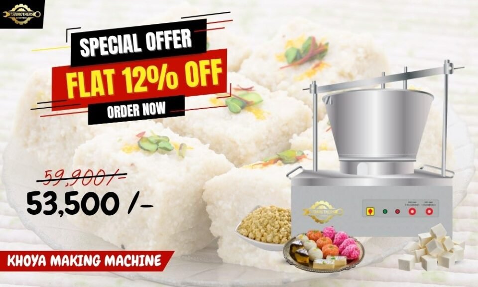 KHOYA MAKING MACHINE FINAL